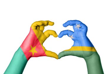 Kamerun Solomon Adaları Kalbi, El hareketi kalp yapma, Kırpma Yolu