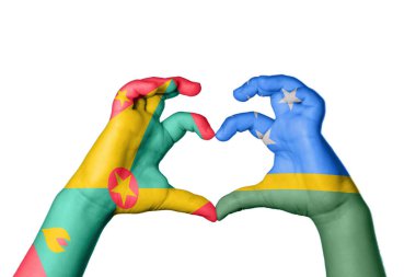 Grenada Solomon Adaları Kalbi, El hareketi kalp yapma, Kırpma Yolu