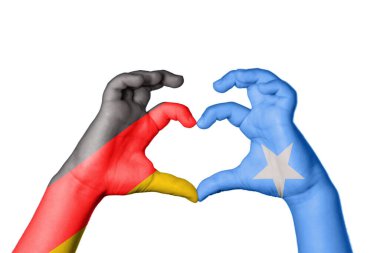 Almanya Somali Kalbi, El hareketi, kalp yapma, Kırpma Yolu