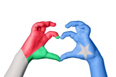 Madagaskar Somali Kalbi, El hareketi kalp yapma, Kırpma Yolu