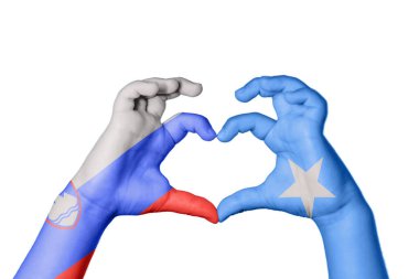 Slovenya Somali Kalbi, El hareketi, kalp yapma, Kırpma Yolu