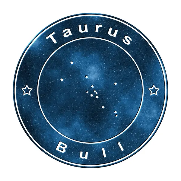 Konstelacja Gwiazd Taurus Gromada Gwiazd Konstelacja Byków — Zdjęcie stockowe