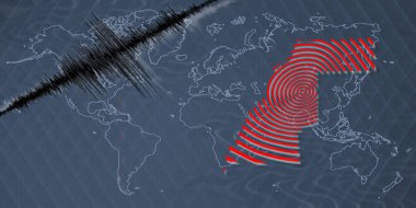 Sismik aktivite depremi Batı Sahra haritası Richter ölçeği