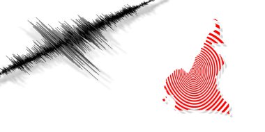 Sismik aktivite depremi Kamerun haritası Richter ölçeği