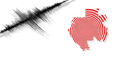 Sismik aktivite depremi Gabon haritası Richter ölçeği