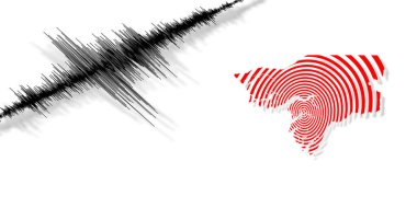 Sismik aktivite depremi Gine Bissau haritası Richter ölçeğinde