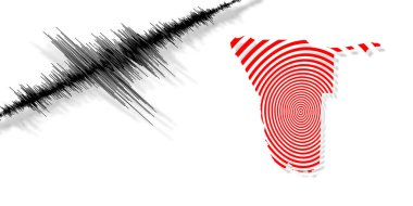 Sismik aktivite depremi Namibya haritası Richter ölçeği