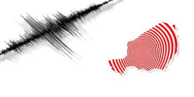 Sismik aktivite depremi Nijer haritası Richter ölçeği