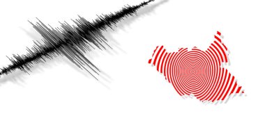 Sismik aktivite depremi Güney Sudan haritası Richter ölçeği