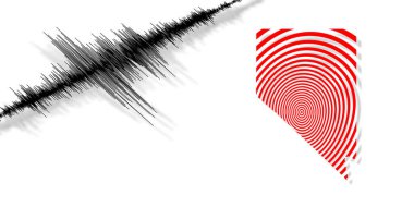 Sismik aktivite depremi Nevada haritası Richter ölçeği