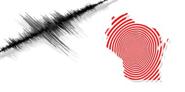 Sismik aktivite depremi Wisconsin haritası Richter ölçeği