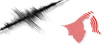 Sismik aktivite depremi Brunei Darussalam harita Richter ölçeği