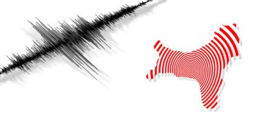 Sismik aktivite depremi Noel Adası haritası Richter ölçeği