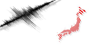 Sismik aktivite depremi Japonya haritası Richter ölçeği