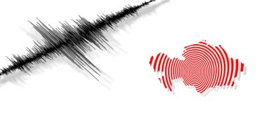 Sismik aktivite depremi Kazakistan haritası Richter ölçeğinde
