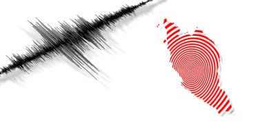 Sismik aktivite depremi Malezya haritası Richter ölçeği