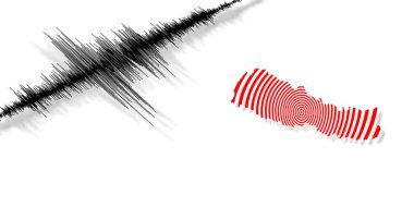 Sismik aktivite depremi Nepal haritası Richter ölçeği