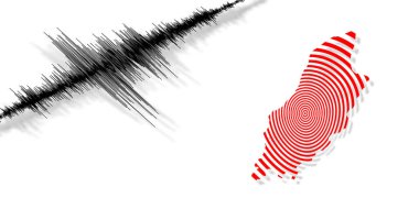 Sismik aktivite depremi Man Adası haritası Richter ölçeği