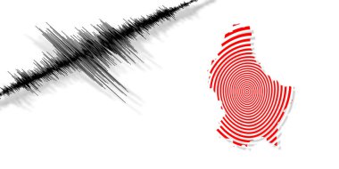 Sismik aktivite depremi Lüksemburg haritası Richter ölçeği
