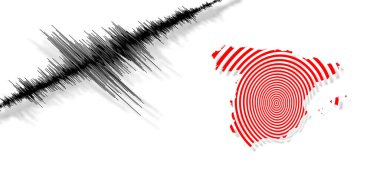 Sismik aktivite depremi İspanya haritası Richter ölçeği