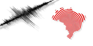 Sismik aktivite depremi Brezilya haritası Richter ölçeği