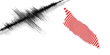 Sismik aktivite depremi Aruba haritası Richter ölçeği