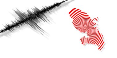 Sismik aktivite depremi Martinik harita Richter ölçeği