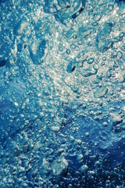 Sualtı Hava Kabarcıkları Güneş ışığı, Arkaplan Kabarcıkları