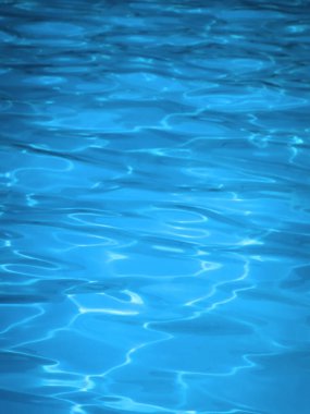 Mavi Yırtık Su Yüzme Havuzu Yüzme Yüzeyi