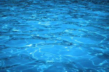 Mavi Yırtık Su Yüzme Havuzu Yüzme Yüzeyi