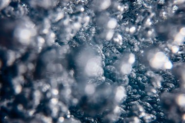 Sudaki Soyut Baloncuklar, Hava Kabarcıkları Su Arkaplanı 