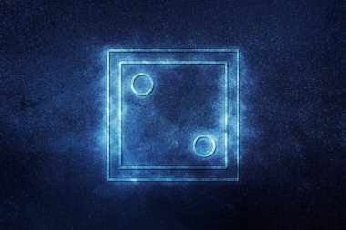 Zar İki üstte, Die Sembolü, Mavi Sembol