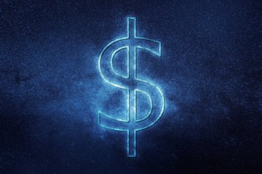 ABD Doları, Amerikan Doları, Para Birimi Sembolü, Mavi Sembol