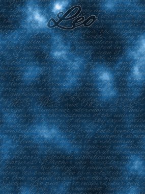 Leo Zodiac İşareti, Leo Sembol Arkaplanı