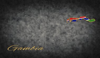 Gambiya Sembolleri, Gambiya Arka Gruplama Haritası