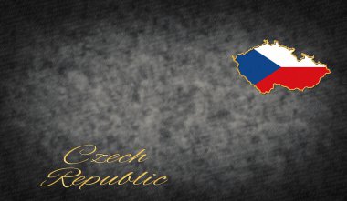 Çek Cumhuriyeti Sembolleri, Çek Cumhuriyeti Arkaplan Haritası