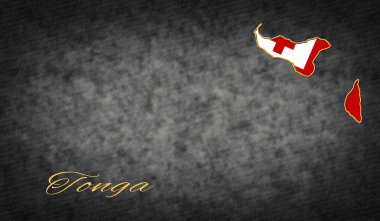 Tonga Sembolleri, Tonga Arkaplanı Haritası