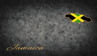 Jamaika Sembolleri, Jamaika Arkaplan Haritası