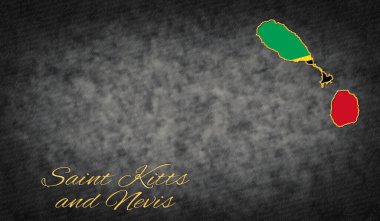 Saint Kitts ve Nevis Sembolleri, Saint Kitts ve Nevis Geçmişi Haritası