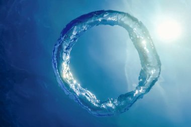 Su Altında Kabarcık Halkası, Kabarcık Halkası.