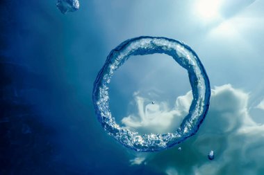 Su Altında Kabarcık Halkası, Kabarcık Halkası.