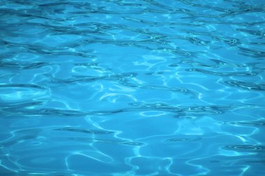 Mavi Yırtık Su Yüzme Havuzu Yüzme Yüzeyi