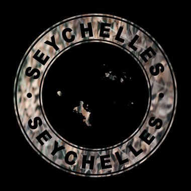 Seyşel Haritası, Askeri Mühür, Yuvarlak Tasarım