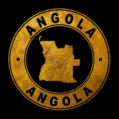 Angola 'nın Altın Amblemi, Arkaplan Haritası