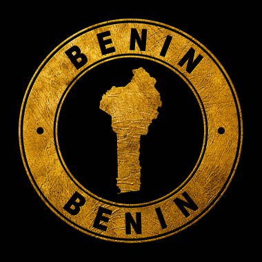 Benin 'in Altın Amblemi, Arkaplan Haritası