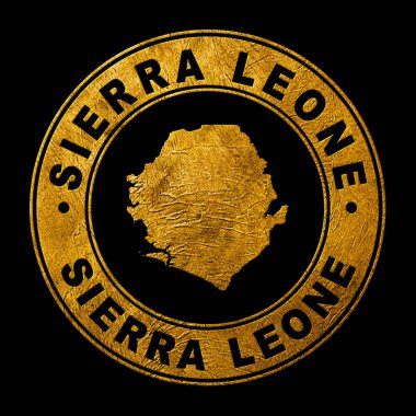 Sierra Leone 'nin Altın Amblemi, Arkaplan Haritası