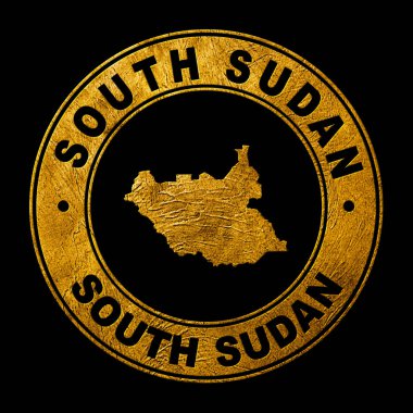 Güney Sudan 'ın Altın Amblemi, Arkaplan Haritası