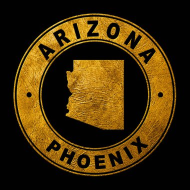 Arizona 'nın Altın Amblemi, Arkaplan Haritası