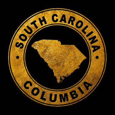Güney Carolina 'nın Altın Amblemi, Arkaplan Haritası