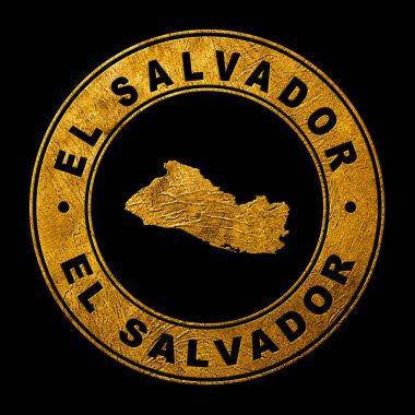 El Salvador 'un Altın Amblemi, Arkaplan Haritası